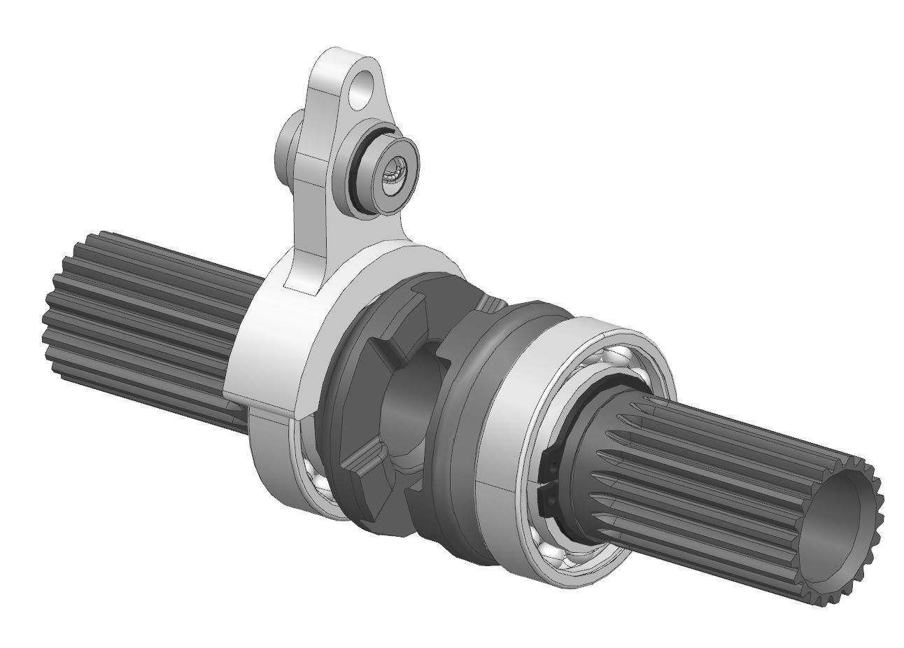 SR26 4WD Actuation Dog Clutch