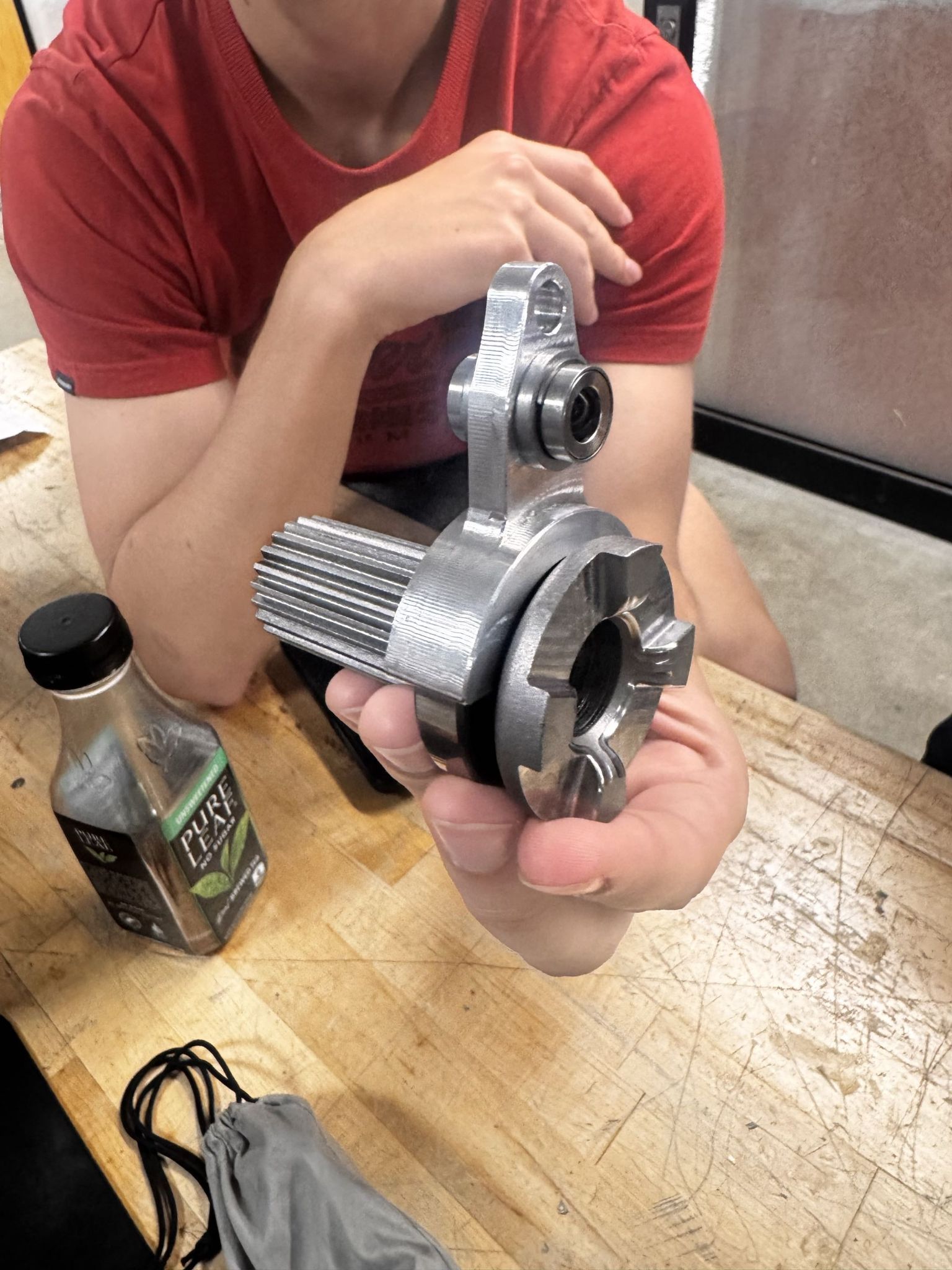 Fully assembled sliding dog gear