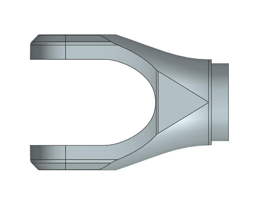 Titanium yoke